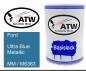 Preview: Ford, Ultra Blue Metallic, MM / M6383: 500ml Lackdose, von ATW Autoteile West.